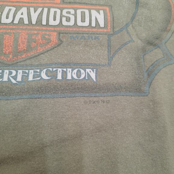 VTG Harley Davidson A-10 Warthog Tee Mens XS (Tag S) USA Bossier City - Picture 2 of 7